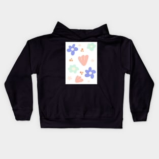 summer florals Kids Hoodie